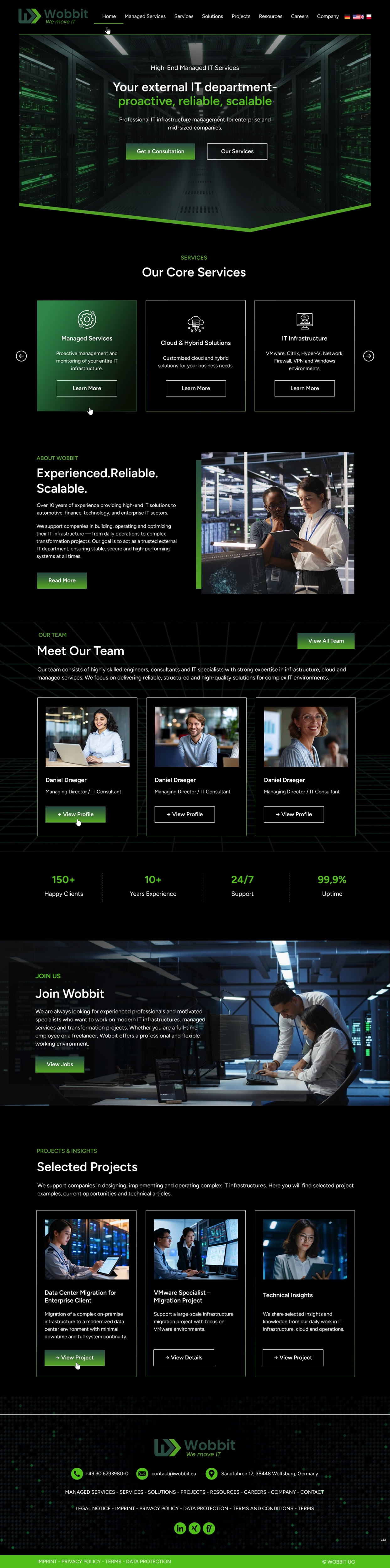 Wordpress Design by pb for Wobbit UG (haftungsbeschränkt) | Design #37071146