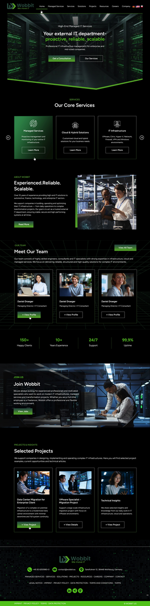 Diseño Wordpress por pb para Wobbit UG (haftungsbeschränkt) | Diseño: #37071146