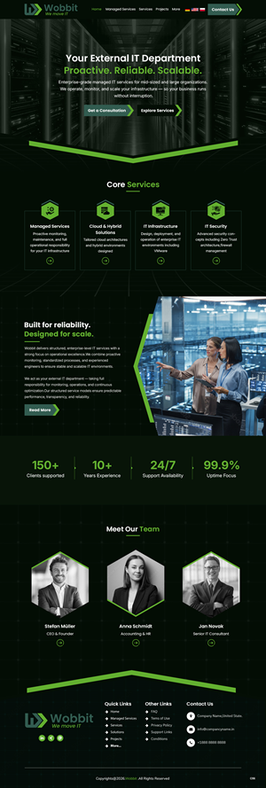 Diseño Wordpress por pb para Wobbit UG (haftungsbeschränkt) | Diseño: #37071147