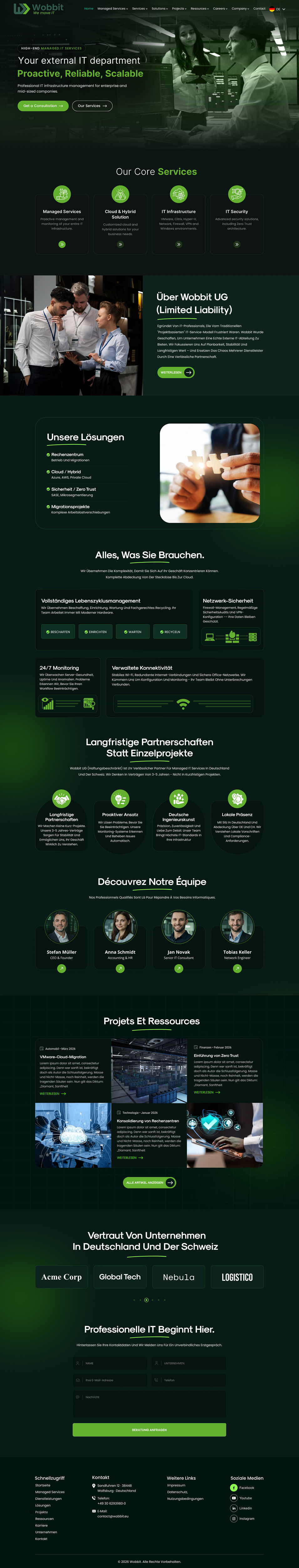 Wordpress Design by Sbss for Wobbit UG (haftungsbeschränkt) | Design #37126839