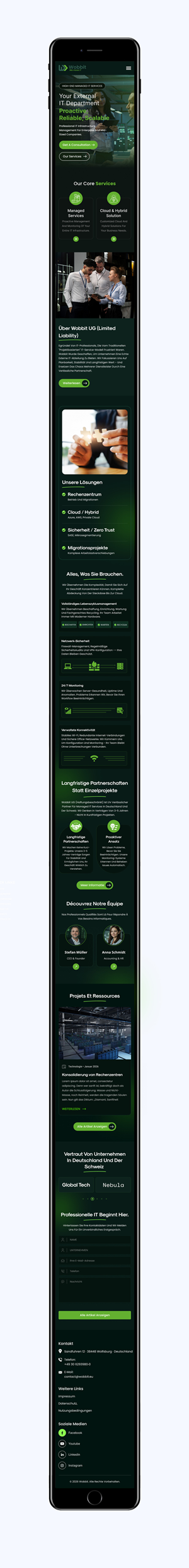 Design Wordpress par Sbss pour Wobbit UG (haftungsbeschränkt) | Design : #37129993