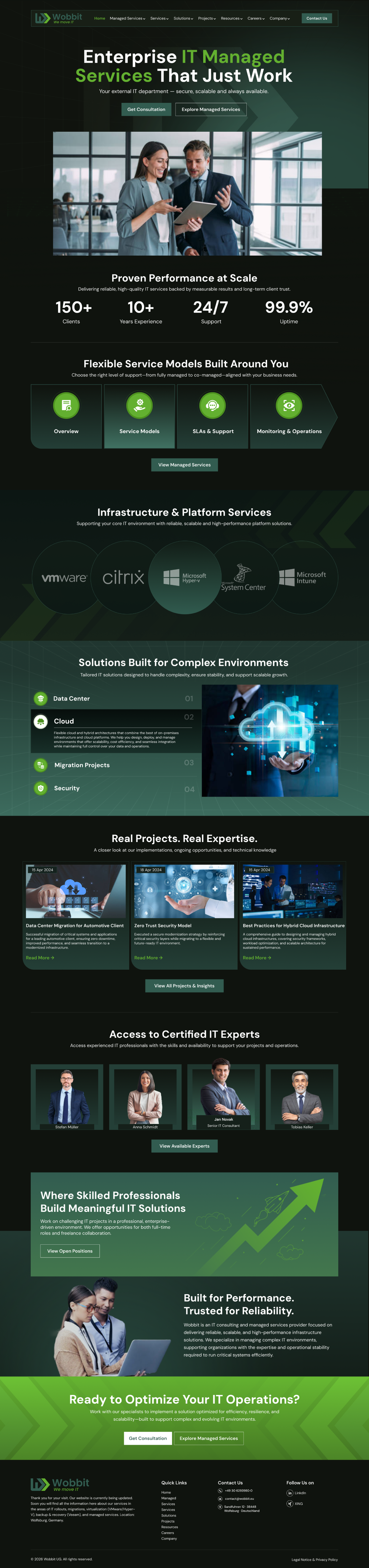 Design Wordpress par creative.bugs pour Wobbit UG (haftungsbeschränkt) | Design #37085927