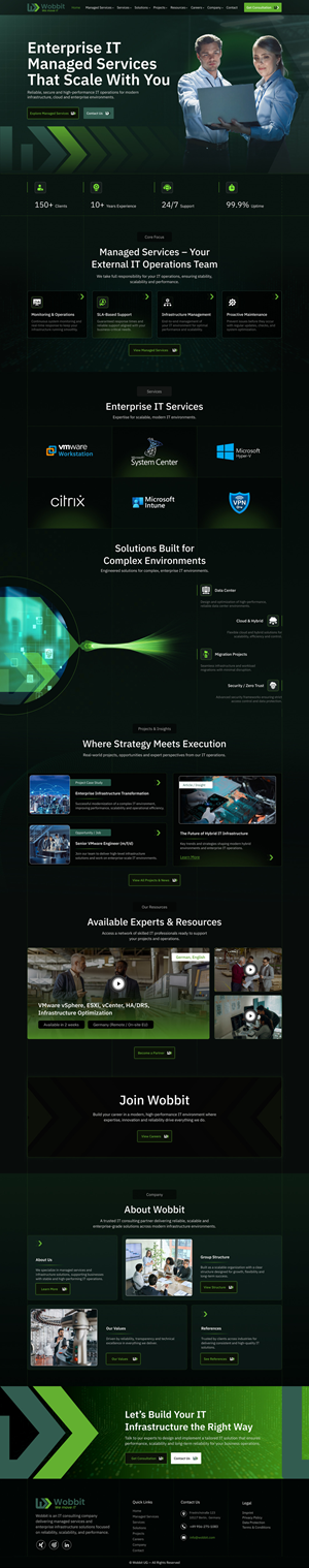 Design Wordpress par creative.bugs pour Wobbit UG (haftungsbeschränkt) | Design : #37086137