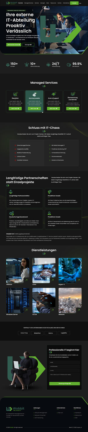 Design Wordpress par sai.designer87 pour Wobbit UG (haftungsbeschränkt) | Design : #37069462