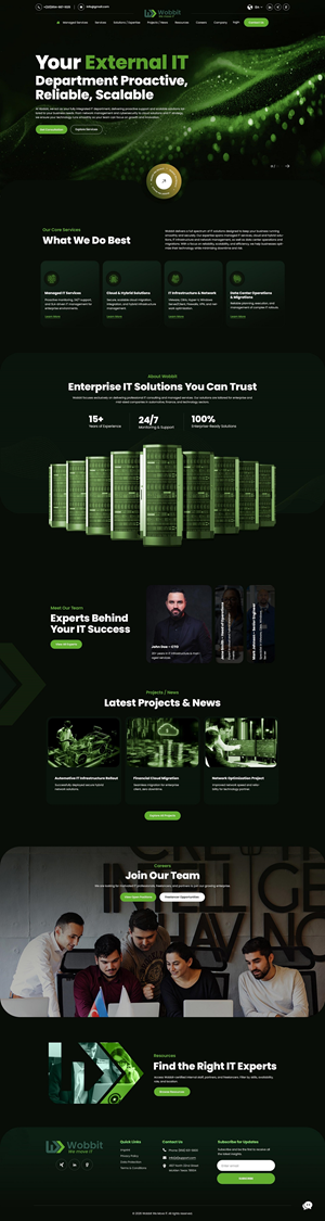 Wordpress Design by NZ Creatives for Wobbit UG (haftungsbeschränkt) | Design #37070037