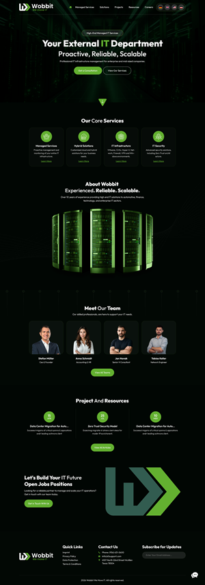 Design Wordpress par NZ Creatives pour Wobbit UG (haftungsbeschränkt) | Design : #37070039