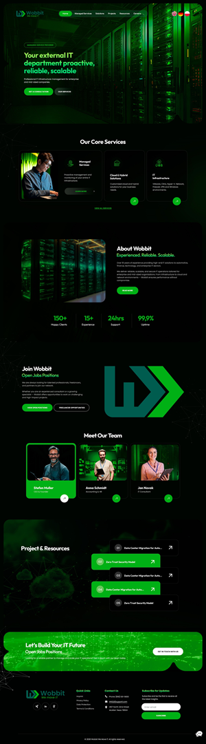 Design Wordpress par NZ Creatives pour Wobbit UG (haftungsbeschränkt) | Design : #37070040