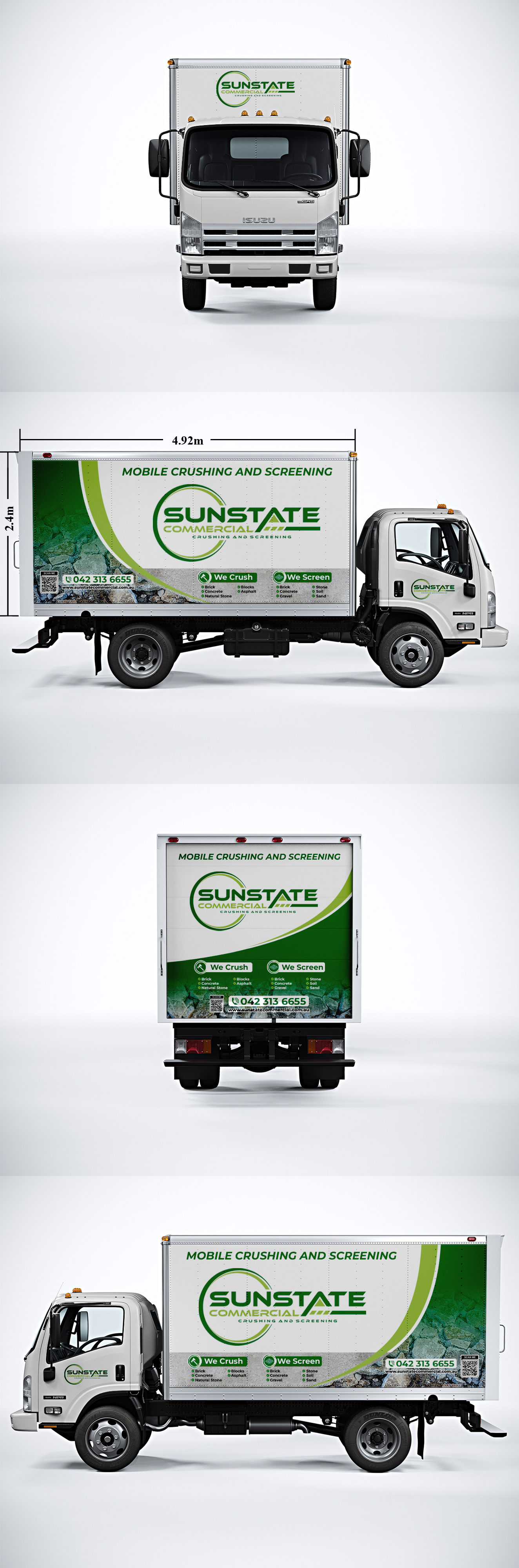 Car Wrap Design by ANGGI MAULANA PRAKOSO for Sunstate Commercial | Design #37069540