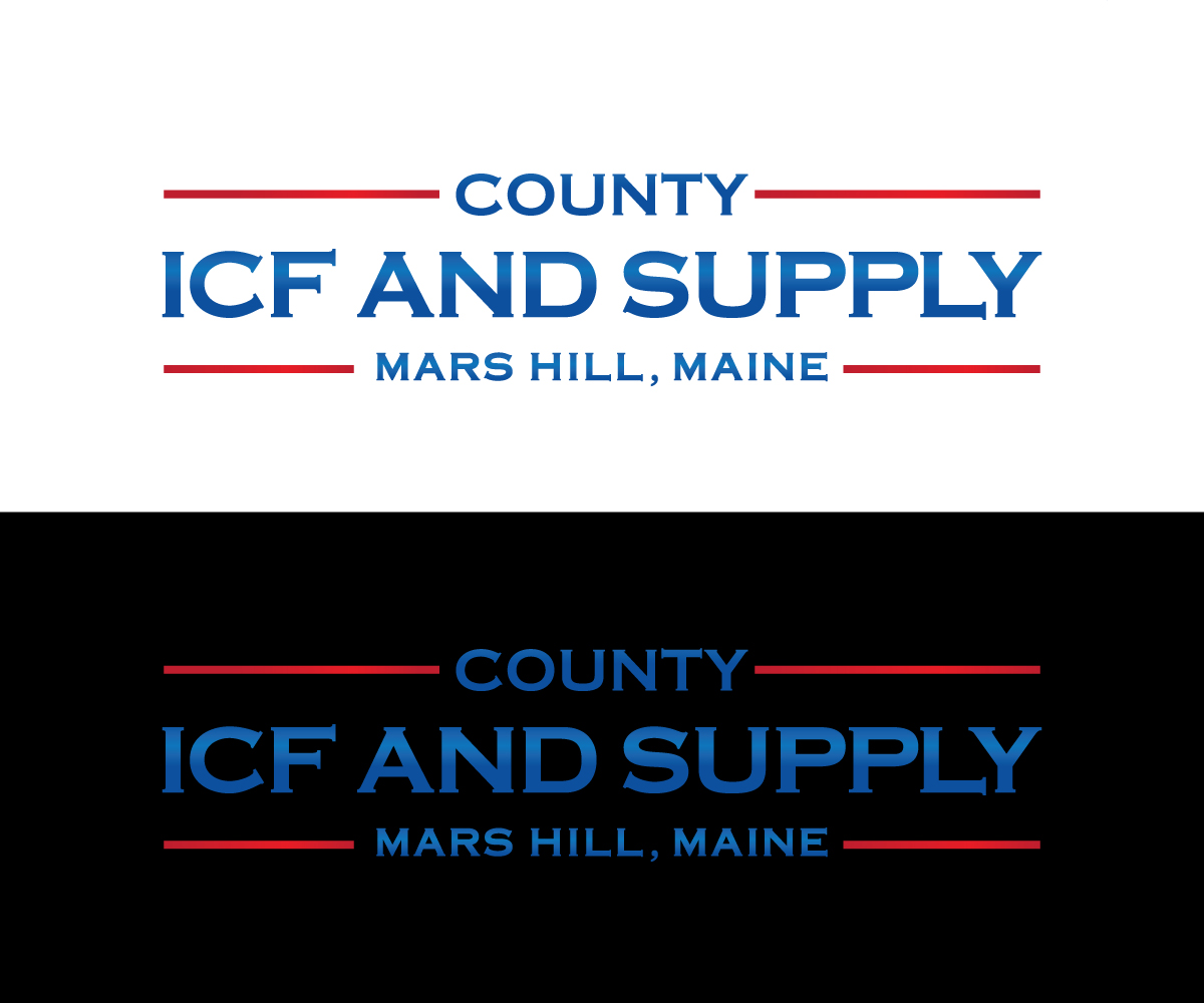 Logo-Design von Adi Graphics für County ICF and Supply  | Design #37070932