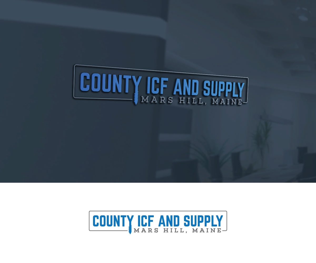 Logo-Design von Srk pix!14 für County ICF and Supply  | Design #37072322