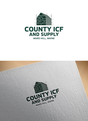 Logo-Design von KING JM für County ICF and Supply  | Design: #37079080