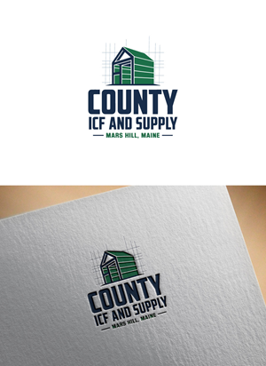 Logo-Design von KING JM für County ICF and Supply  | Design: #37079082