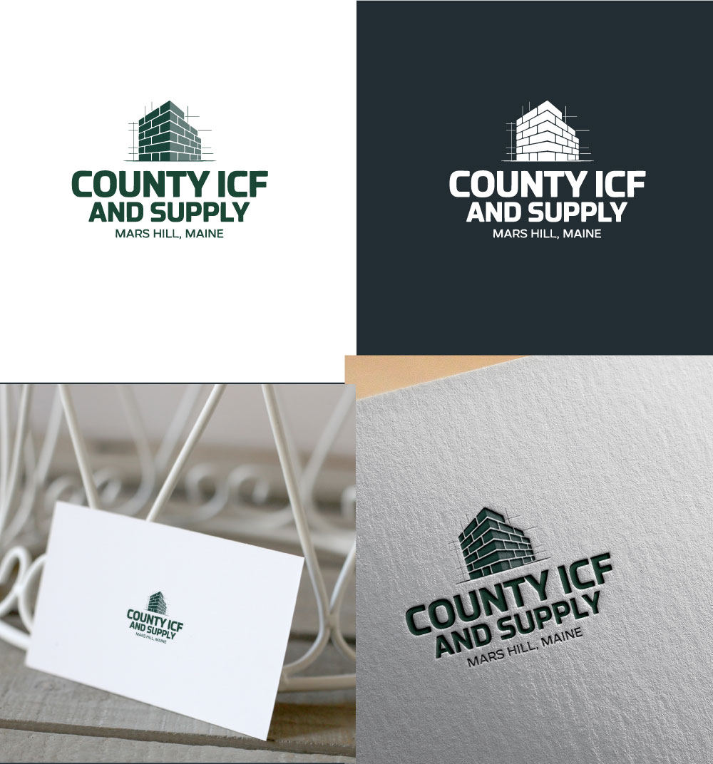 Logo-Design von Jonshonkal für County ICF and Supply  | Design #37069816