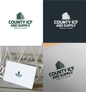 Logo-Design von Jonshonkal für County ICF and Supply  | Design: #37069816