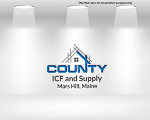 Logo-Design von niajul hok für County ICF and Supply  | Design: #37066941