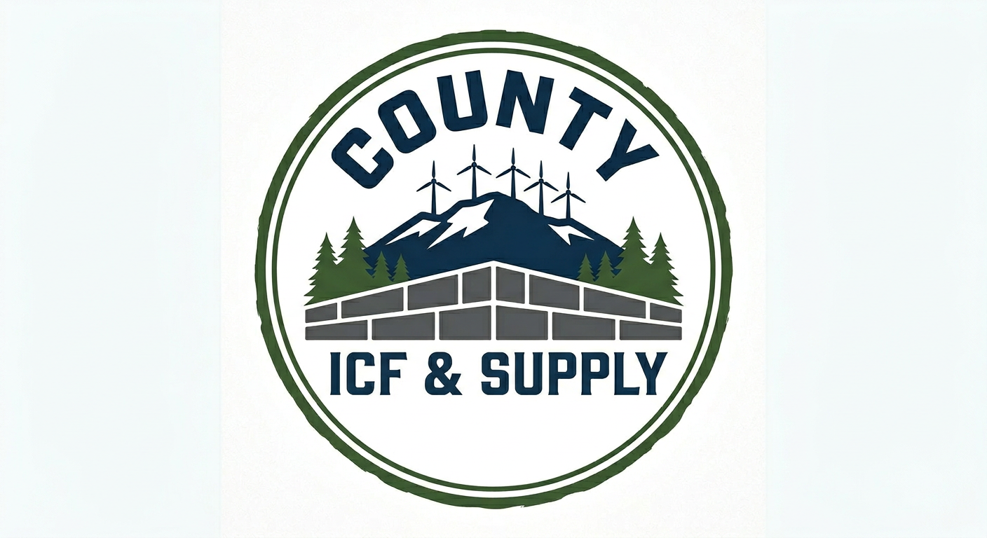 Logo-Design von hossain32 für County ICF and Supply  | Design #37065280