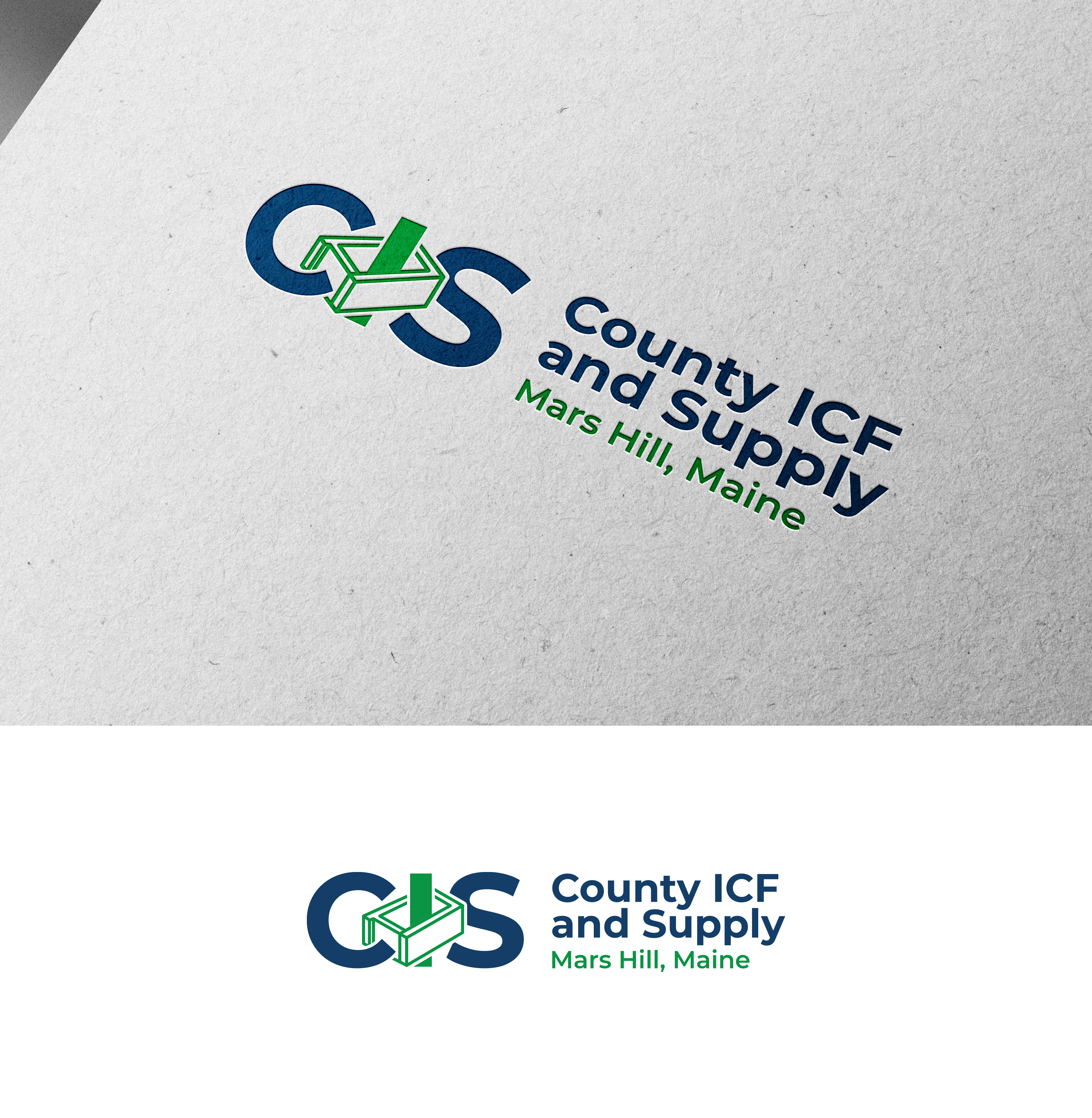 Logo-Design von Designz Zone für County ICF and Supply  | Design #37065299