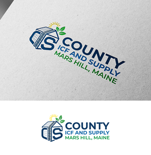 Logo-Design von Designz Zone für County ICF and Supply  | Design: #37065301