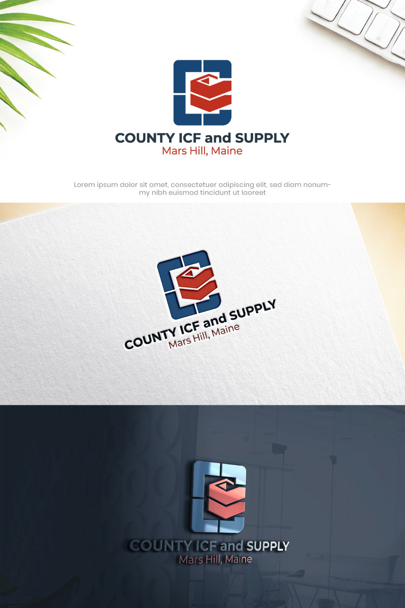 Logo-Design von Hamza  Al-Muttalib für County ICF and Supply  | Design #37065286