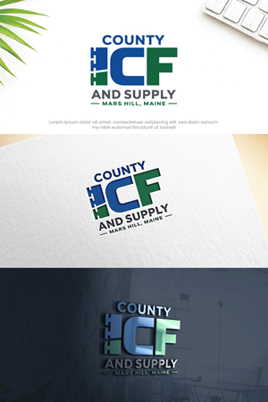Logo-Design von Hamza  Al-Muttalib für County ICF and Supply  | Design: #37065287