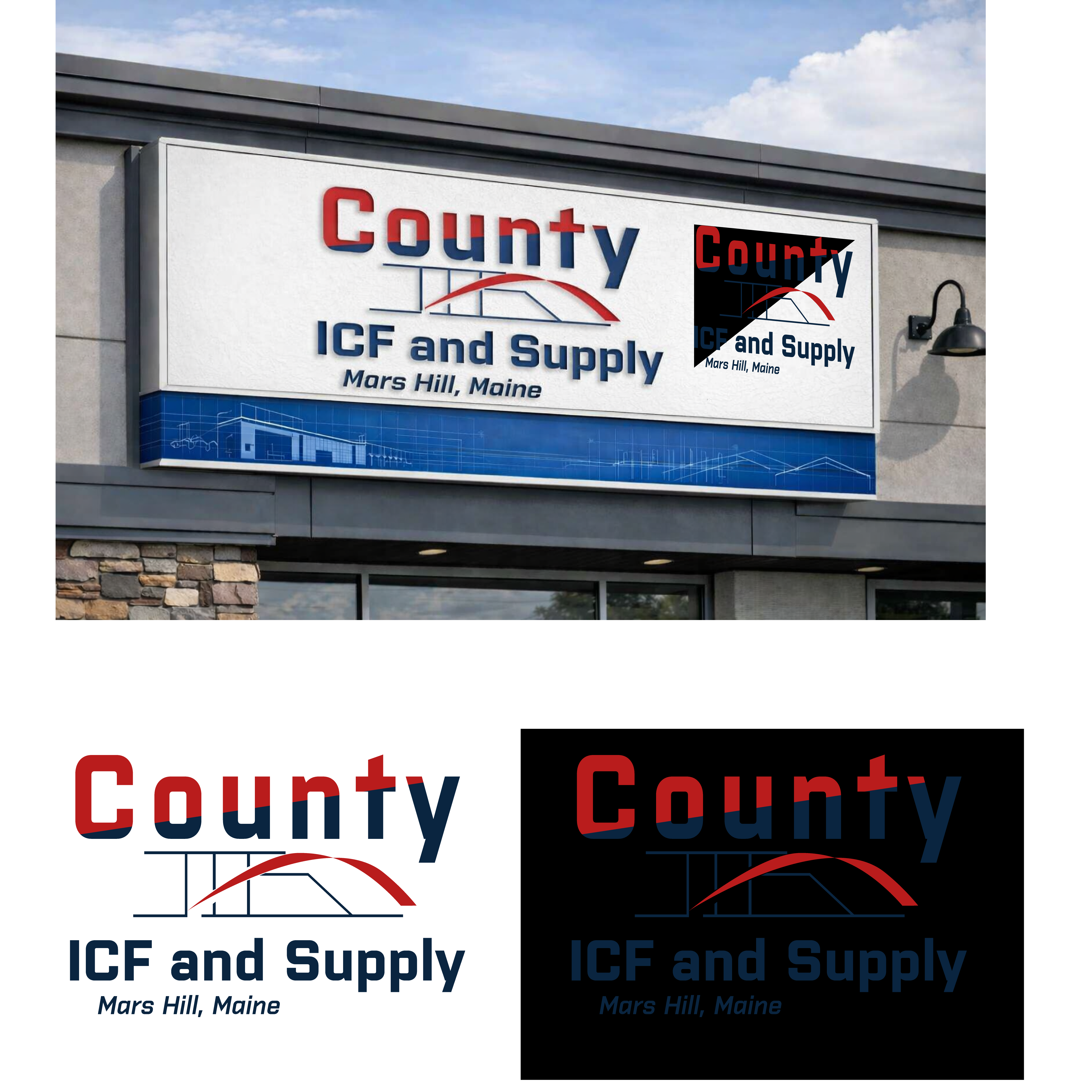 Logo-Design von GraphixApixel für County ICF and Supply  | Design #37070192