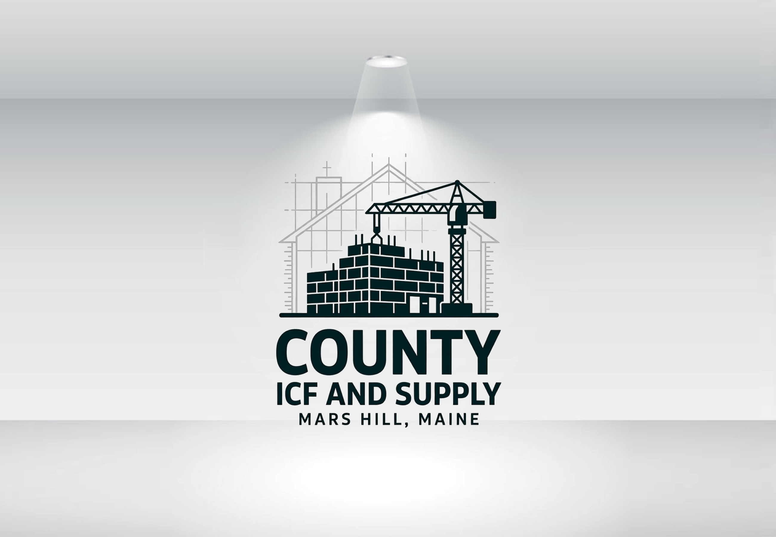 Logo-Design von GraphiqueLab für County ICF and Supply  | Design #37070662