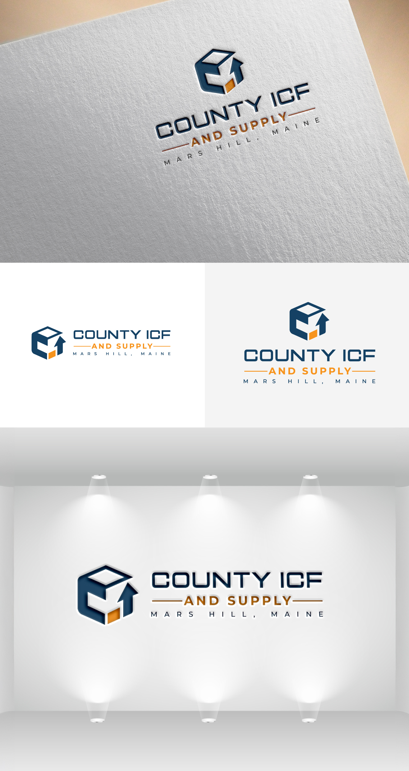 Logo-Design von Oliver_Design für County ICF and Supply  | Design #37070579