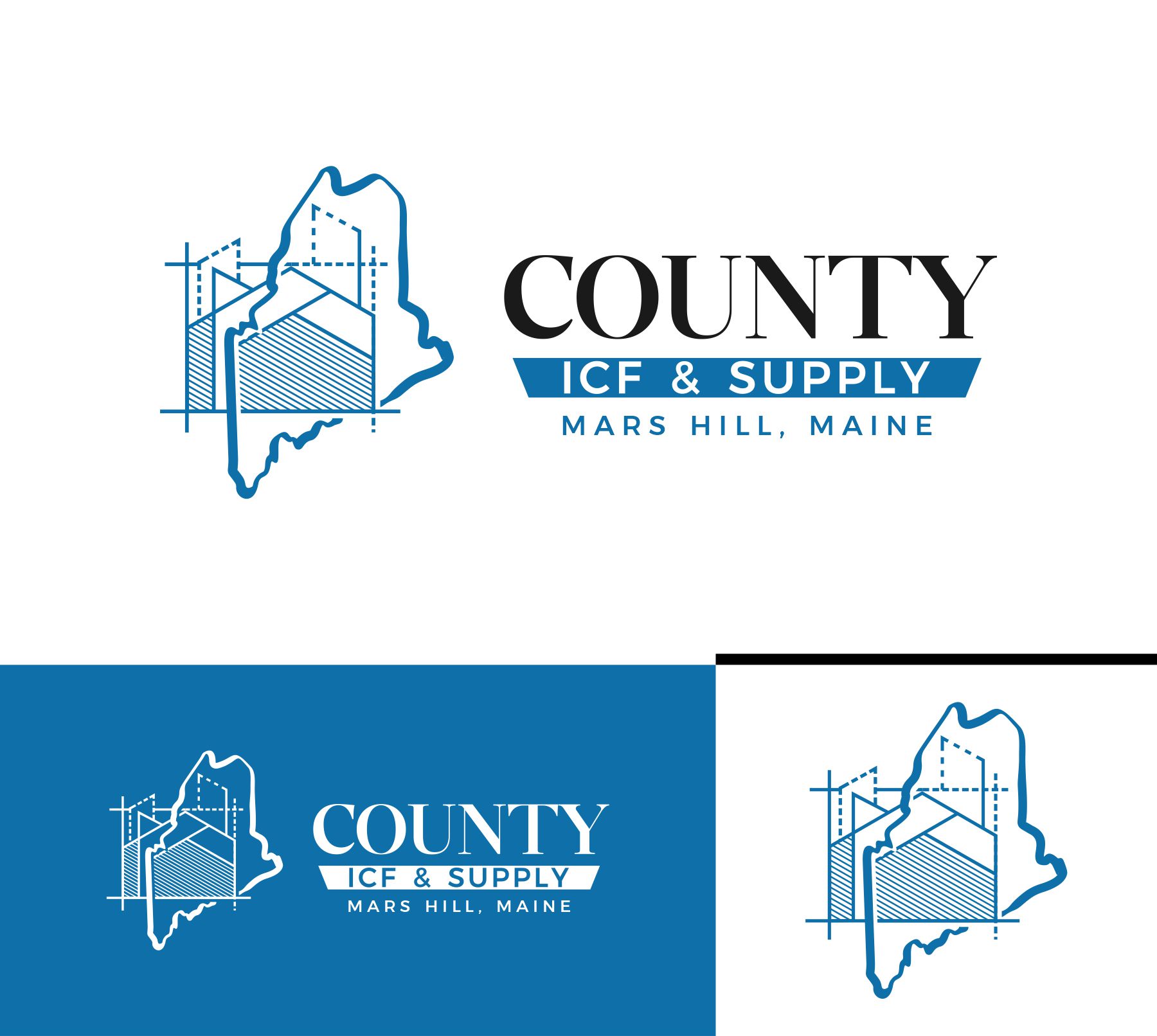 Logo Design by debdesign for County ICF and Supply  | Design #37073605
