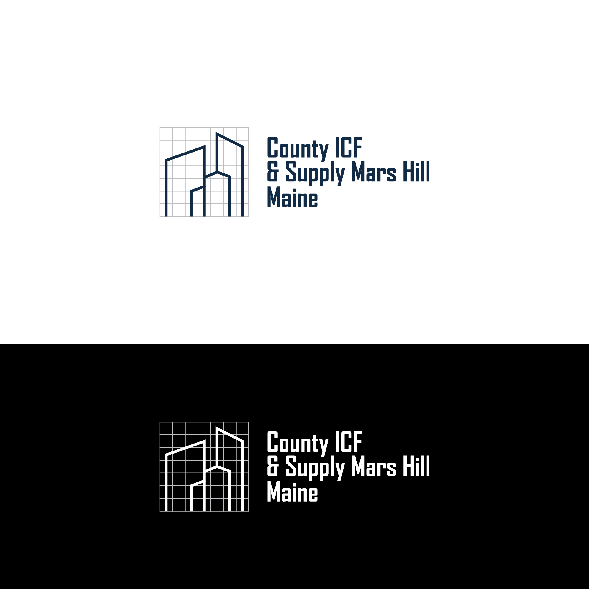 Logo-Design von Deziners Zone für County ICF and Supply  | Design #37072849