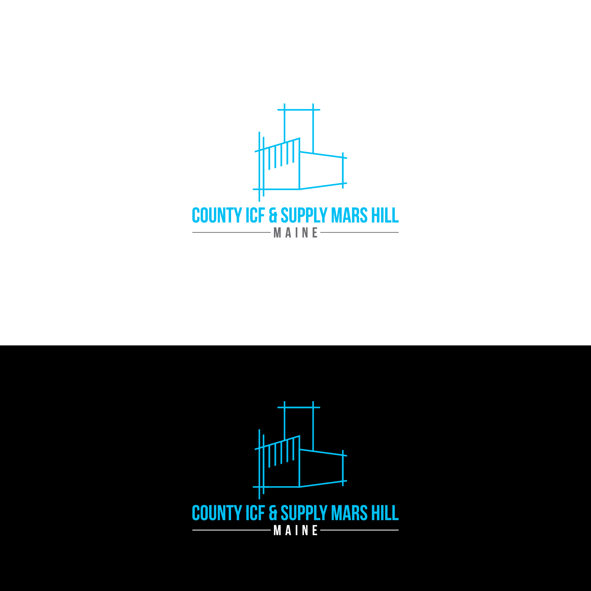 Logo-Design von Deziners Zone für County ICF and Supply  | Design #37072852