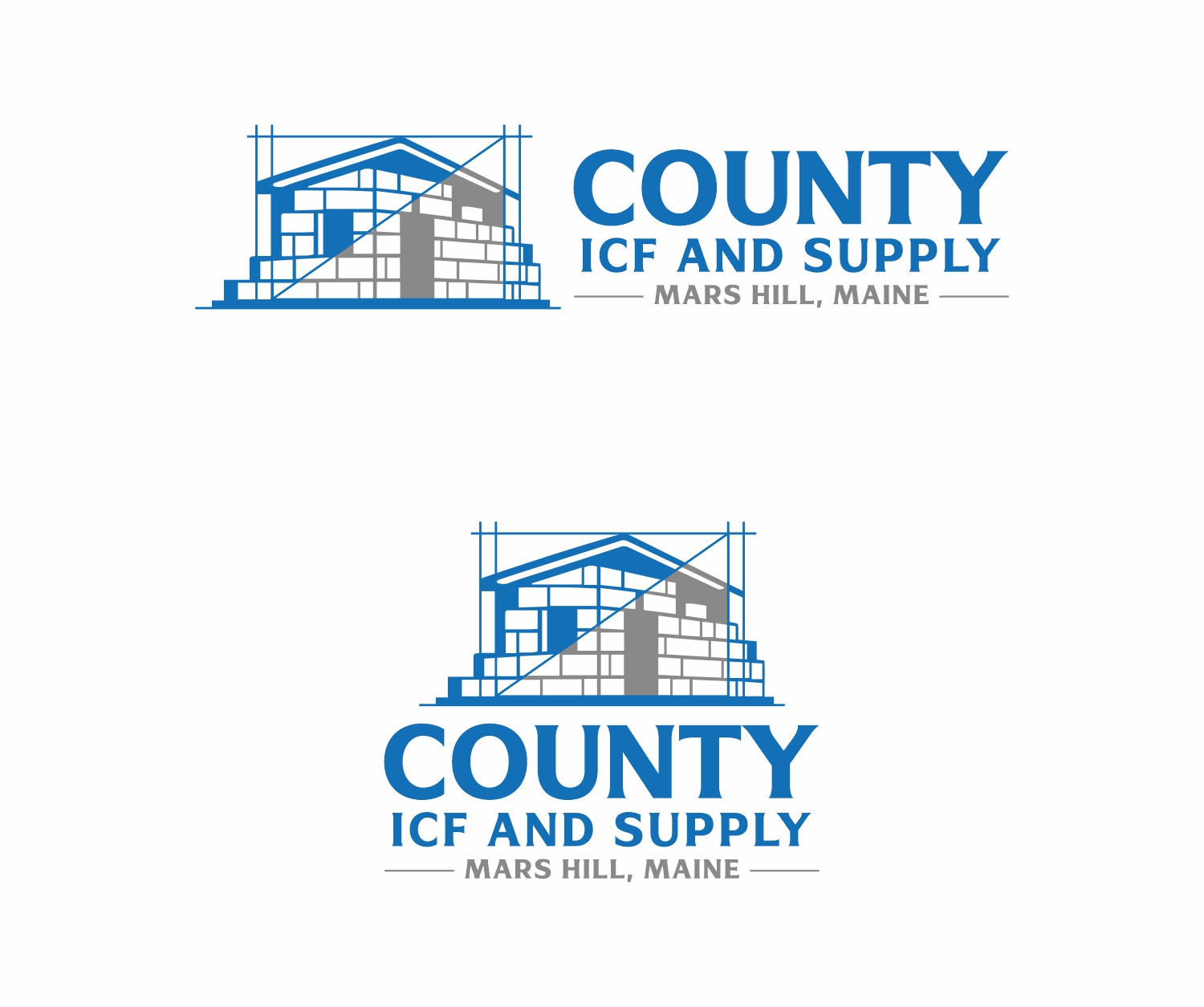 Logo-Design von jssaan für County ICF and Supply  | Design #37064347