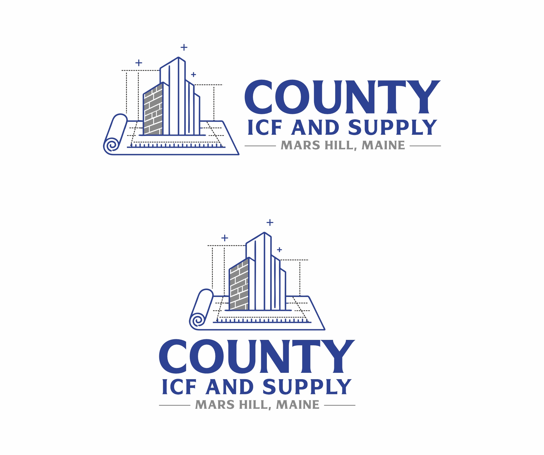 Logo-Design von jssaan für County ICF and Supply  | Design #37067777