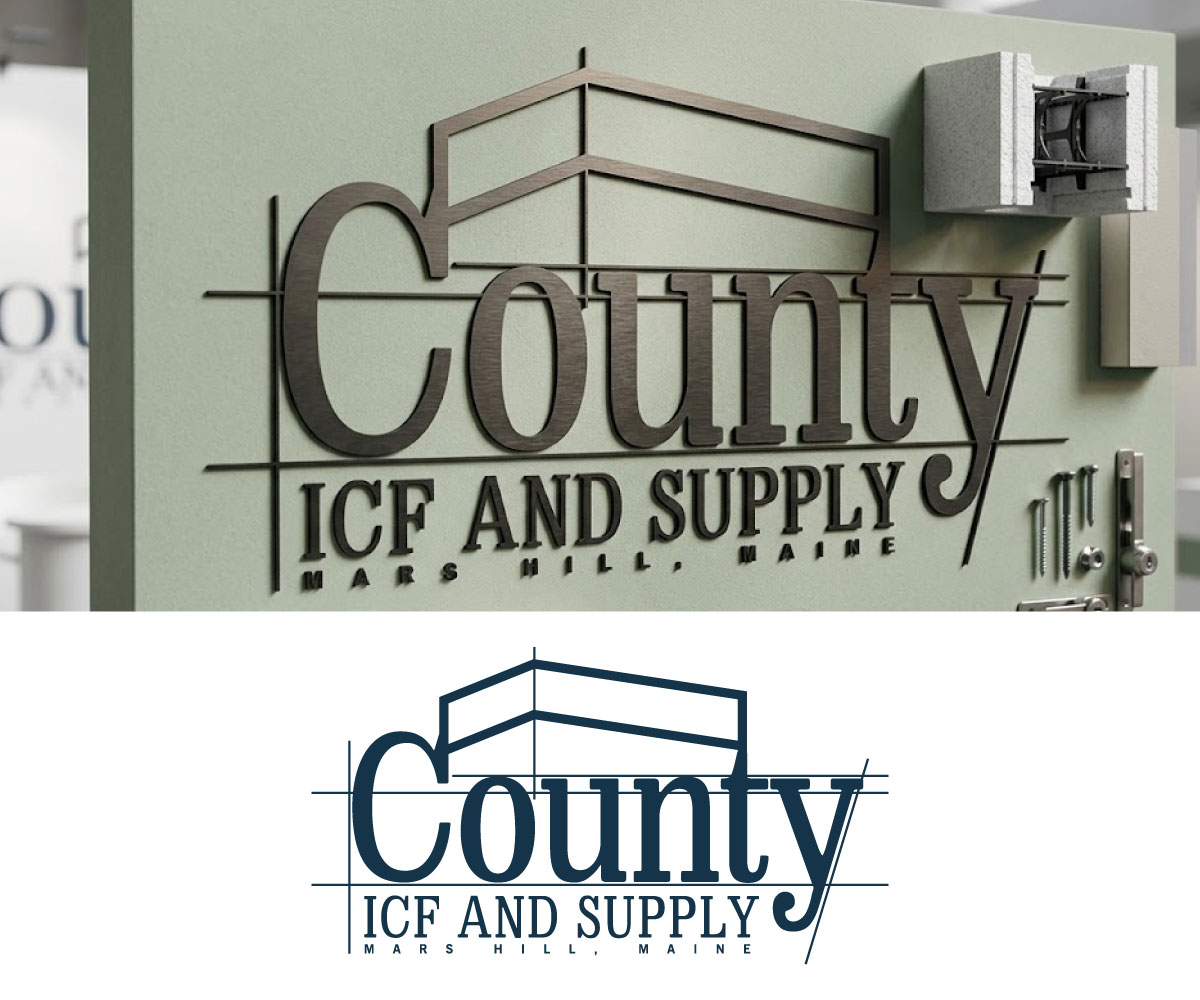 Logo-Design von Ansh Design für County ICF and Supply  | Design #37085865
