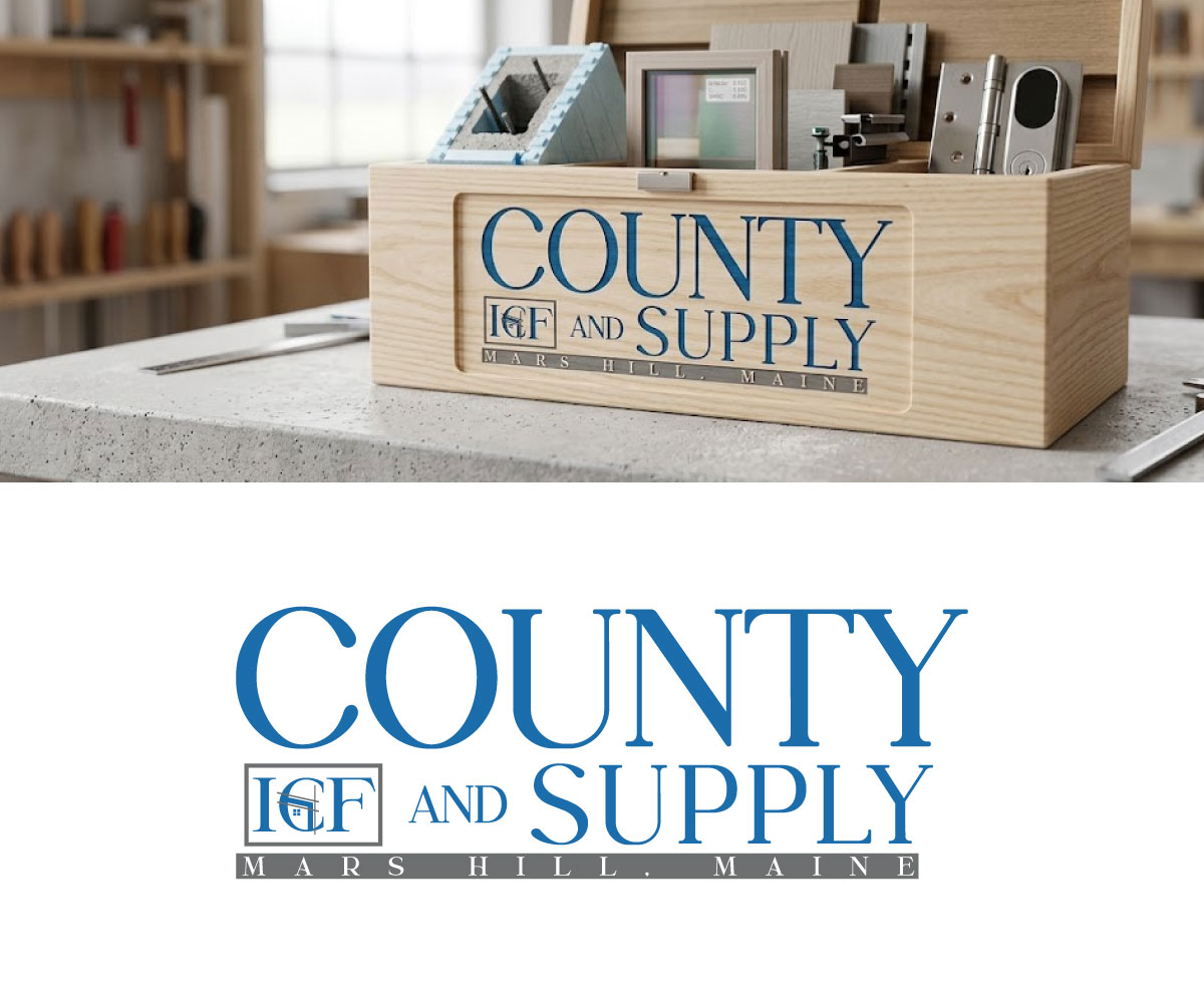 Logo-Design von Ansh Design für County ICF and Supply  | Design #37085870