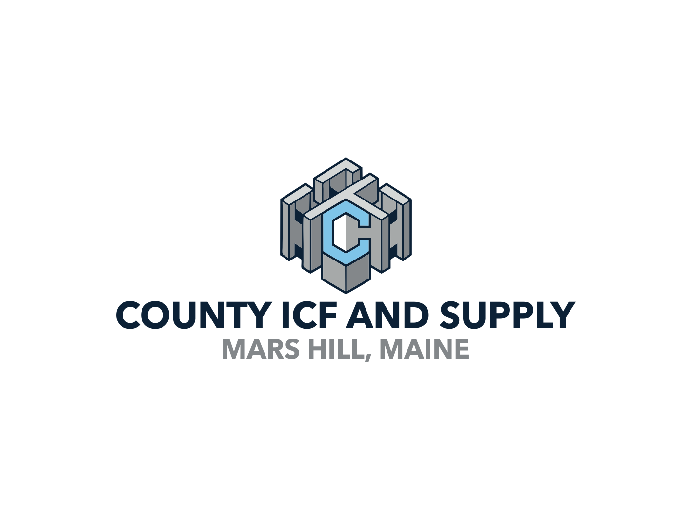 Logo-Design von BNdesigner für County ICF and Supply  | Design #37067347