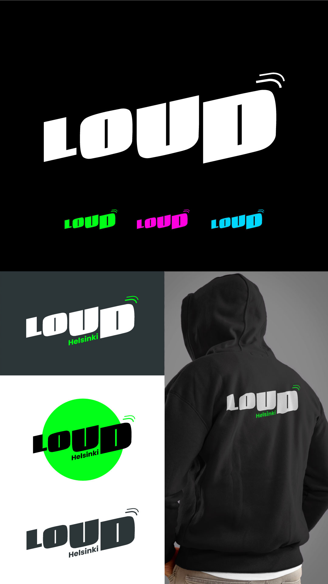 Logo Design by DipeshLama for LOUD Helsinki | Design #37087420