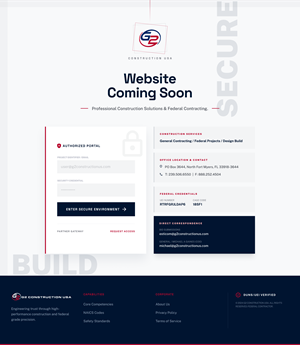 Web-Design von Amer Flihan (RBD) für G2 Construction USA LLC | Design: #37066929