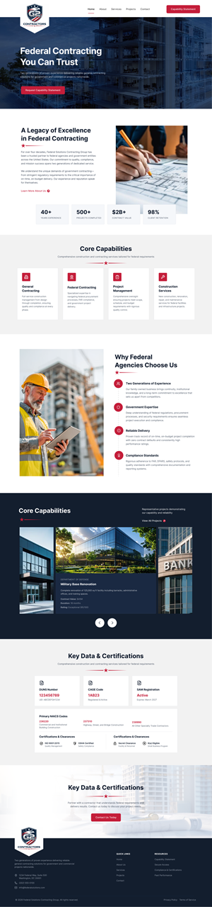 Web-Design von *mary für G2 Construction USA LLC | Design: #37066202