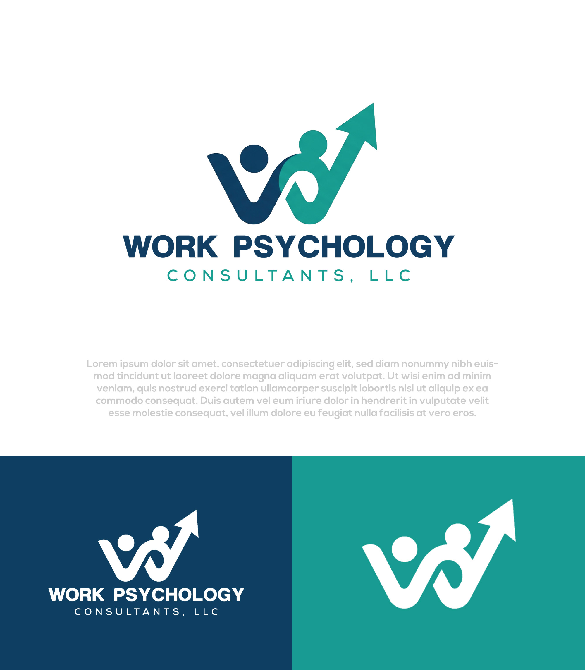 Diseño de Logo por Pilot_DesignR™ para Work Psychology Consultants, LLC | Diseño #37065640