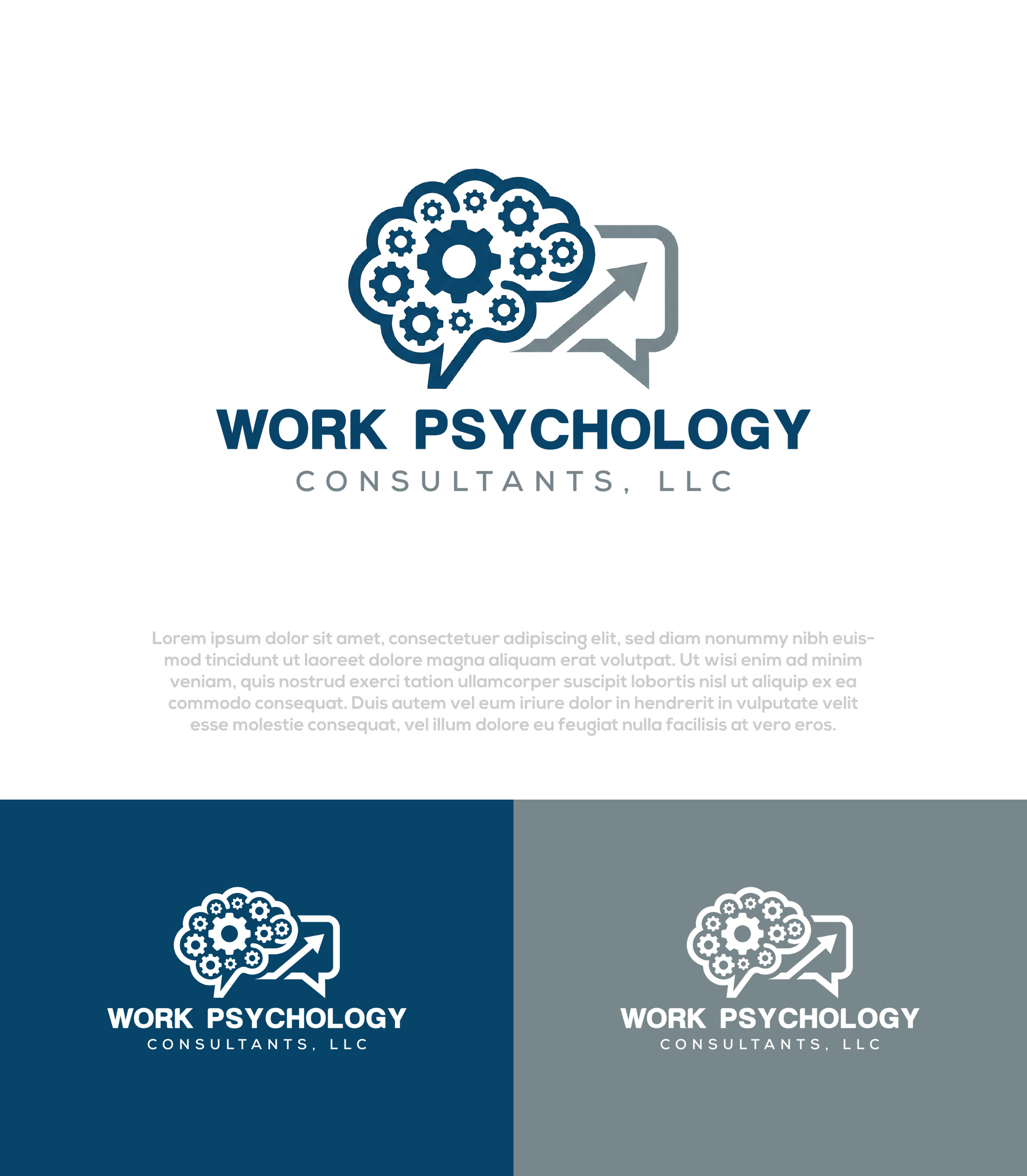Diseño de Logo por Pilot_DesignR™ para Work Psychology Consultants, LLC | Diseño #37065645