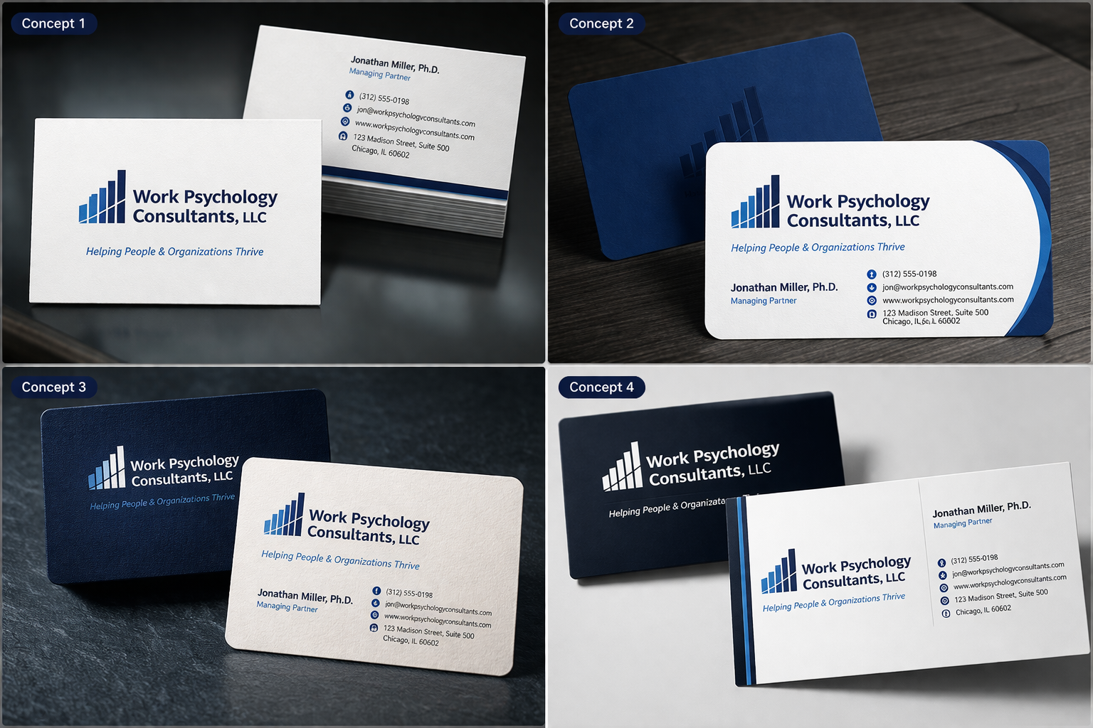 Logo Design by Zoey Ayden for Work Psychology Consultants, LLC | Design: #37101246