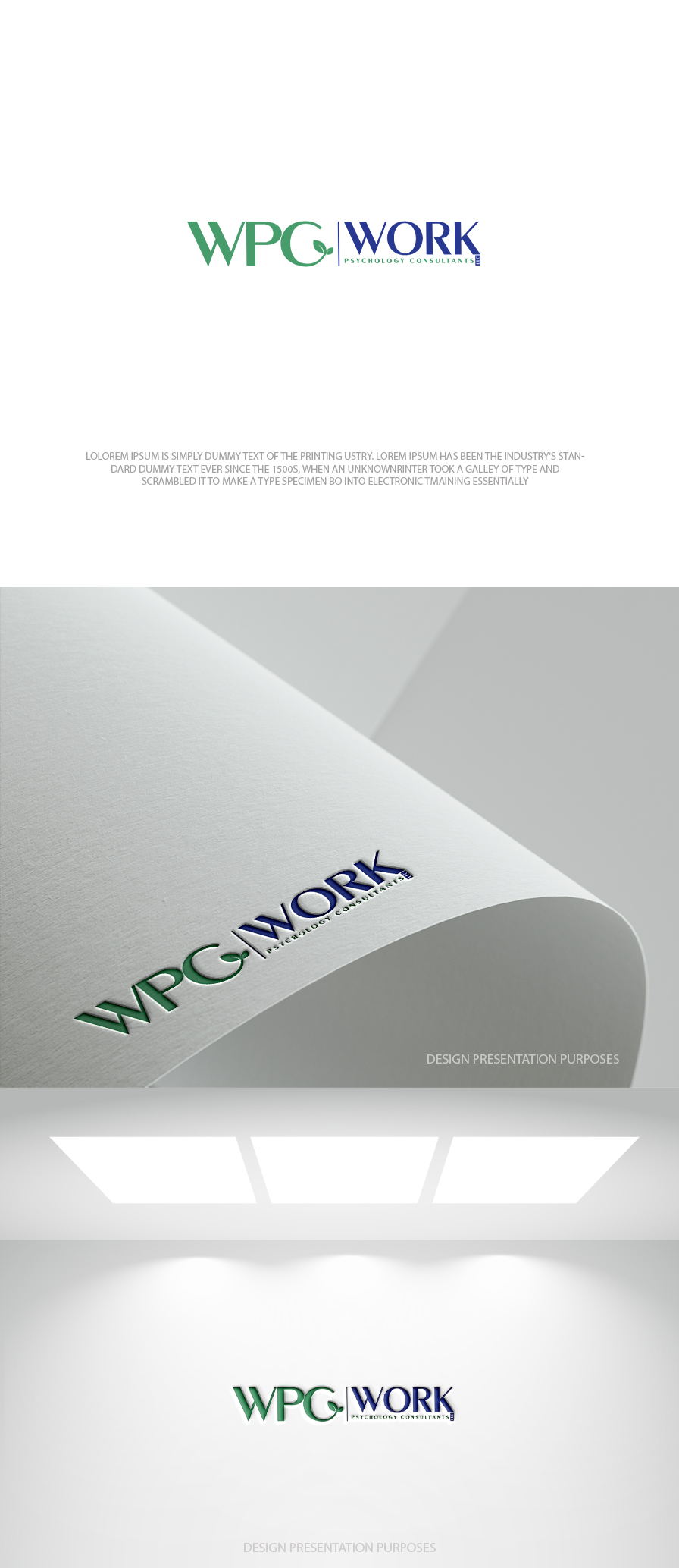 Logo Design by zebronicgraphic for Work Psychology Consultants, LLC | Design #37069718