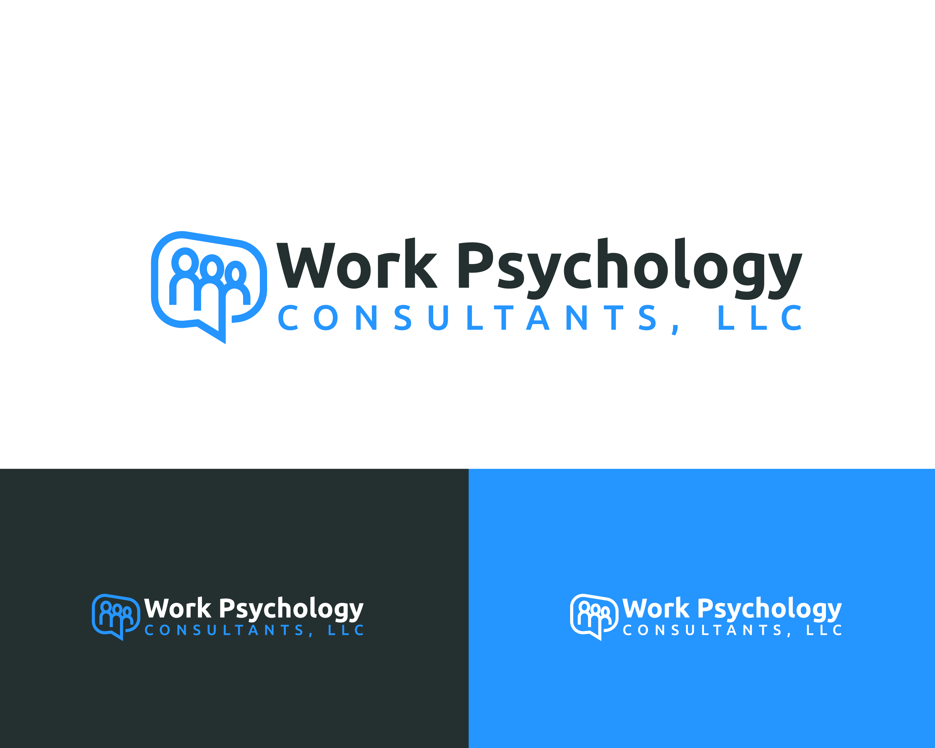 Diseño de Logo por UMBRA Designs para Work Psychology Consultants, LLC | Diseño #37065949