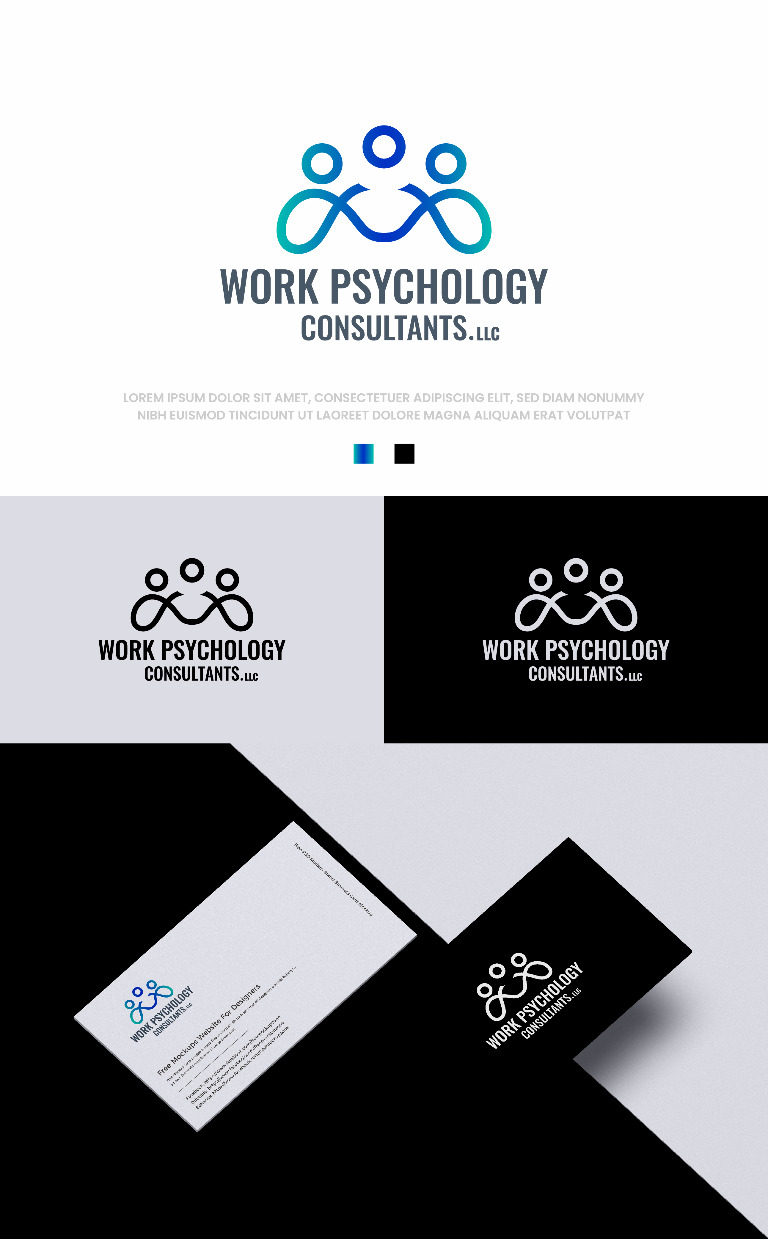 Logo Design by Riad | Branding & Logo Expert for Work Psychology Consultants, LLC | Design #37096408