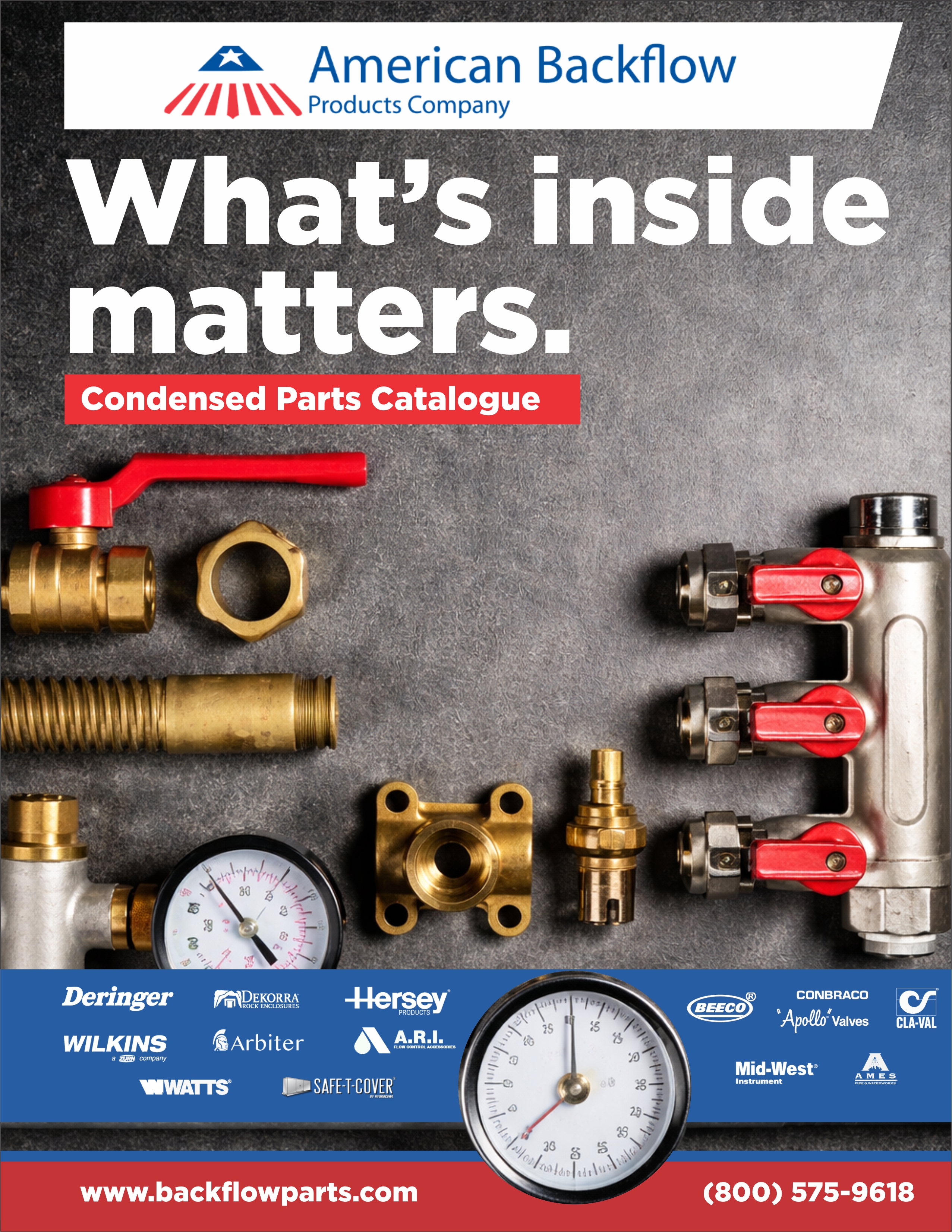 Catalogue Design by S A N T O C I E L O for American Backflow Products Company | Design #37075554