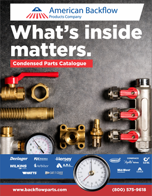 Catalogue Design by S A N T O C I E L O for American Backflow Products Company | Design #37075554