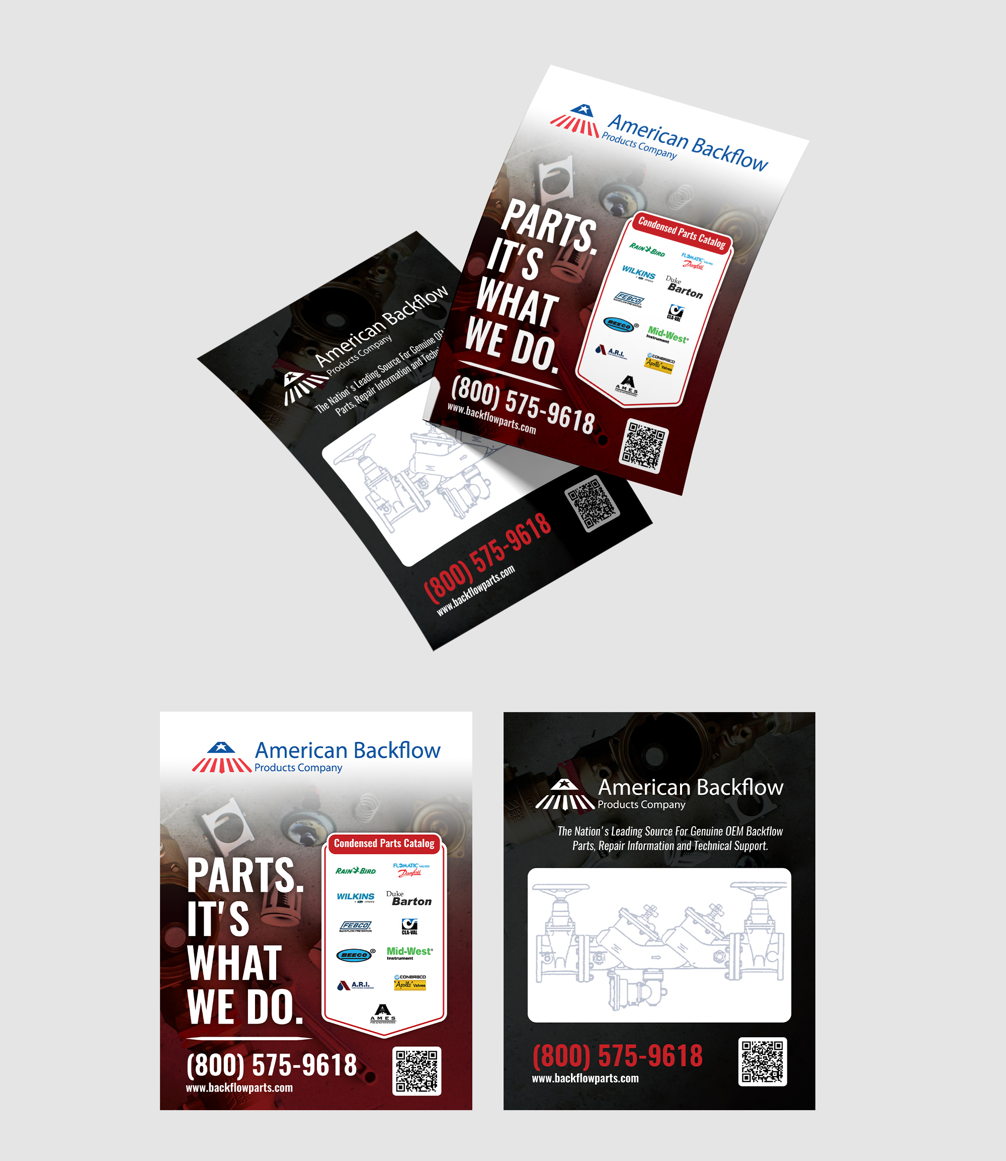 Catalogue Design by Talha Ahmad for American Backflow Products Company | Design #37069489