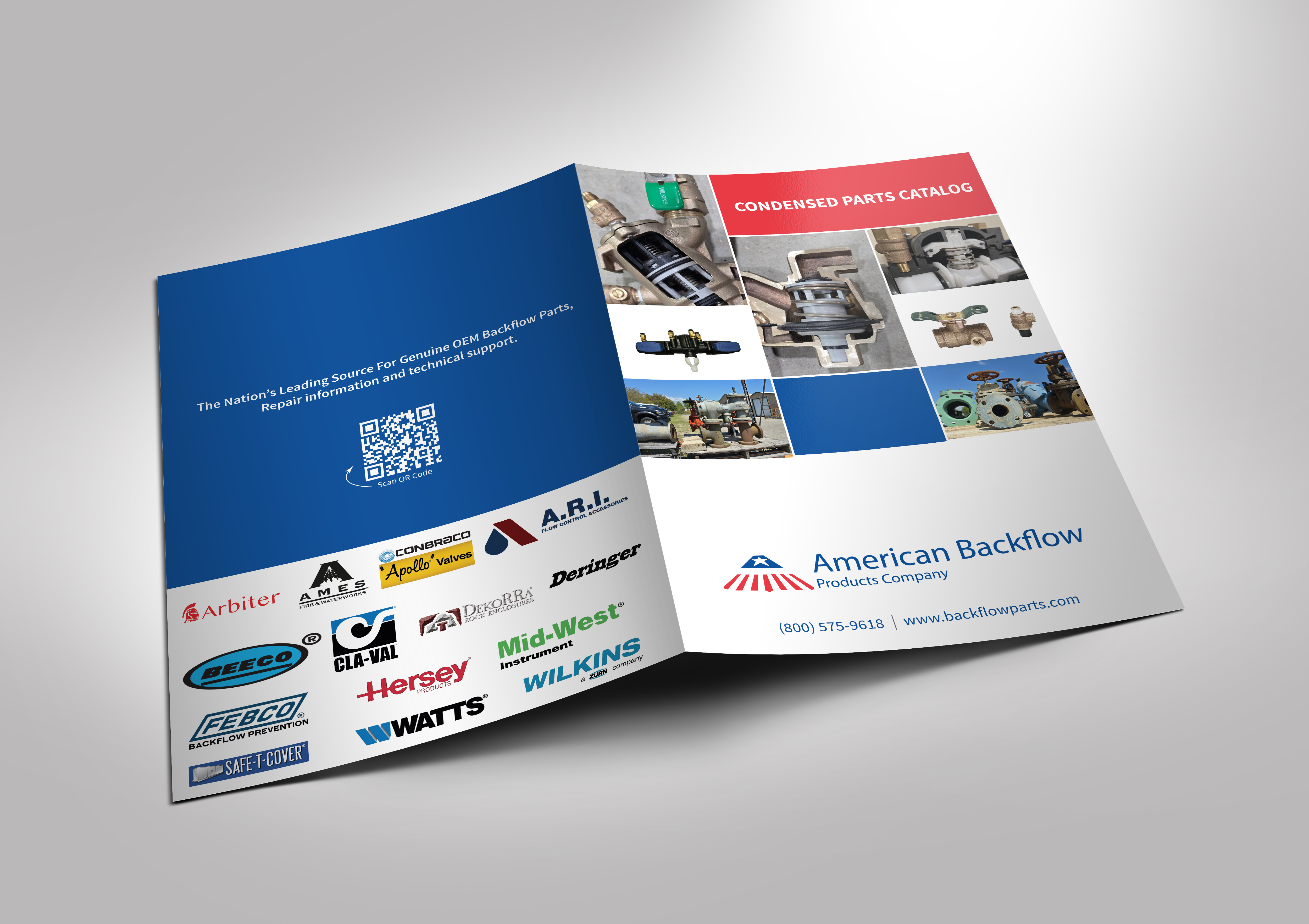 Catalogue Design by Shabnum Khan for American Backflow Products Company | Design #37074434