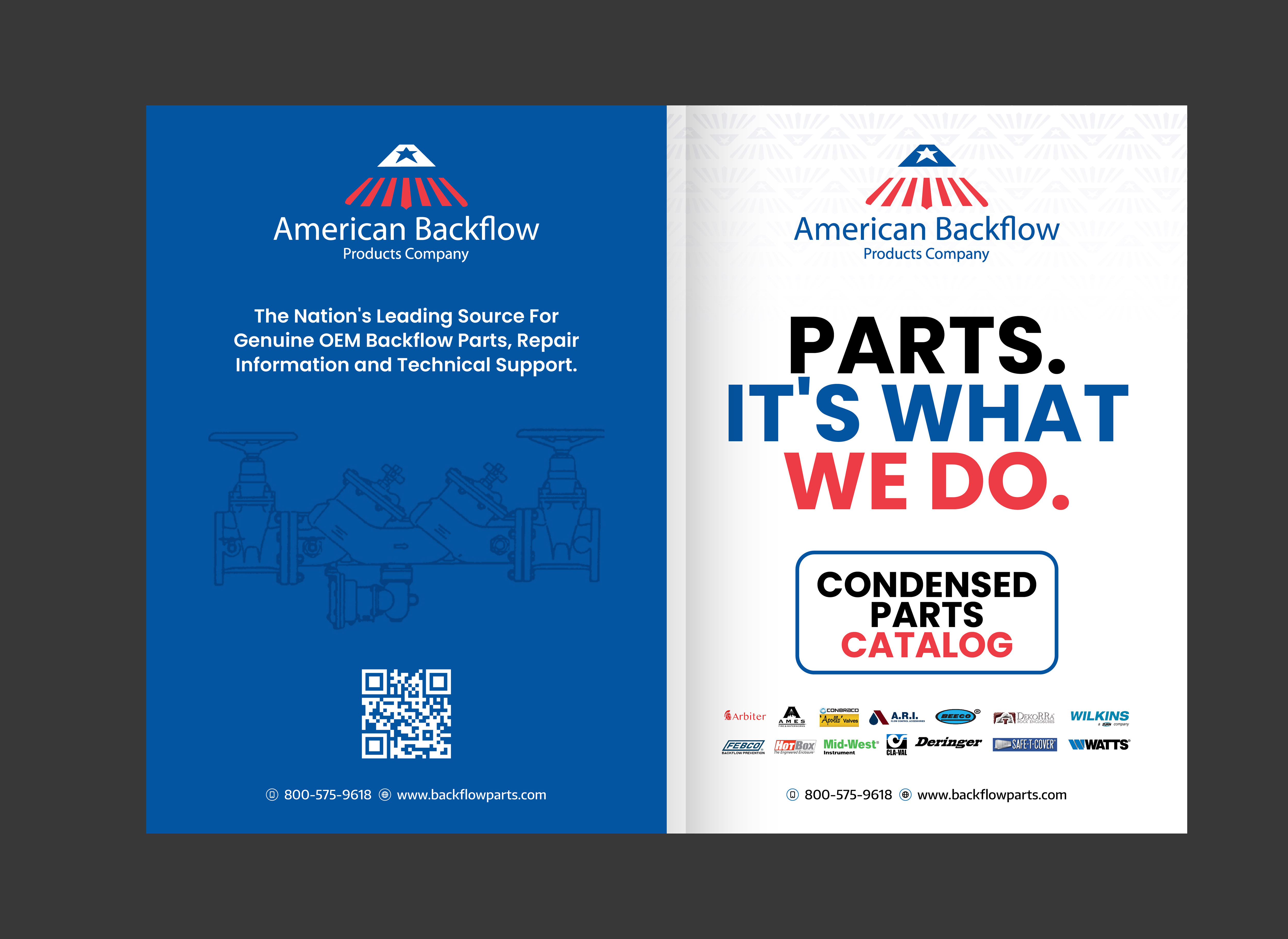 Catalogue Design by 3Guys for American Backflow Products Company | Design #37070948