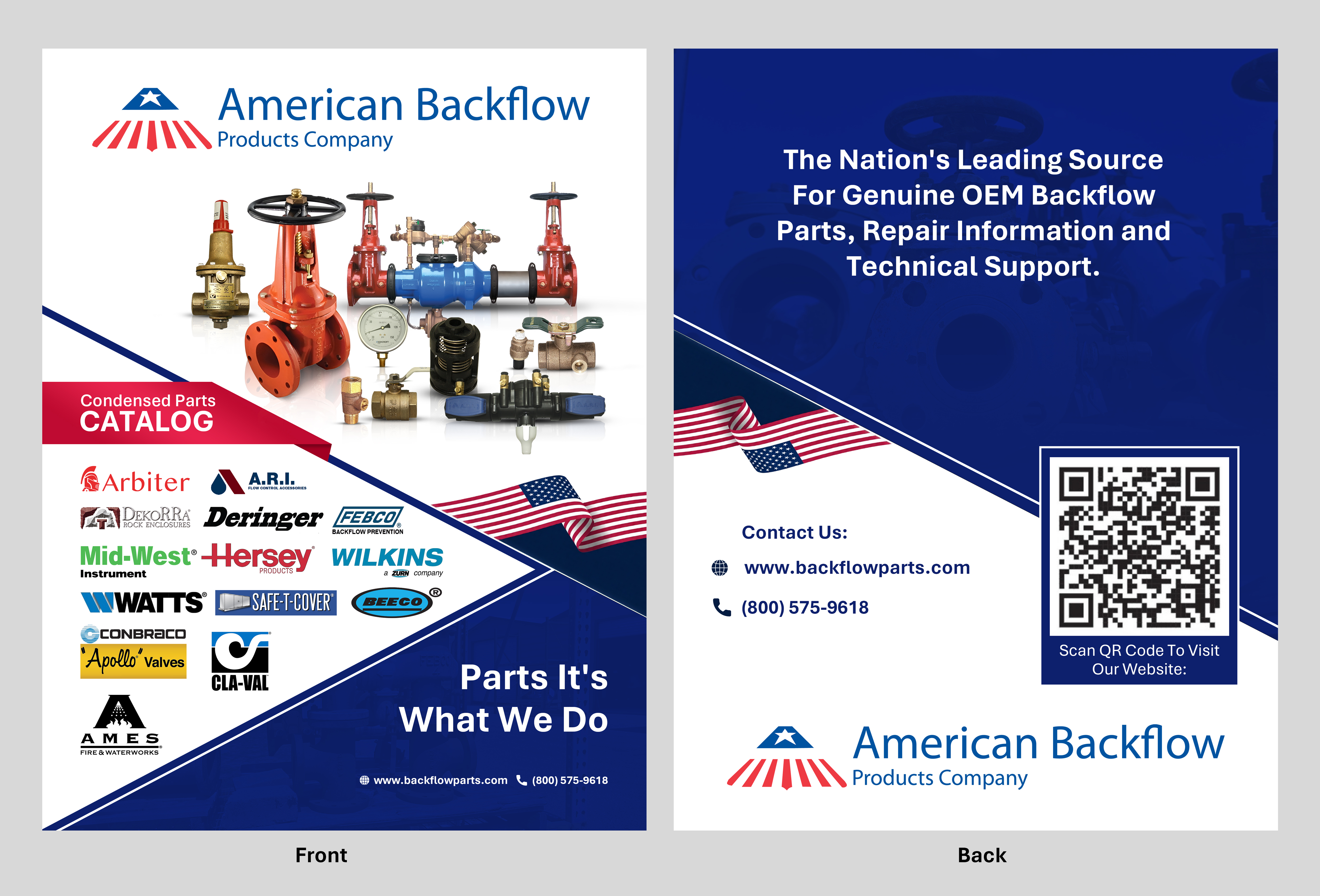 Catalogue Design by SAI DESIGNS for American Backflow Products Company | Design: #37073108